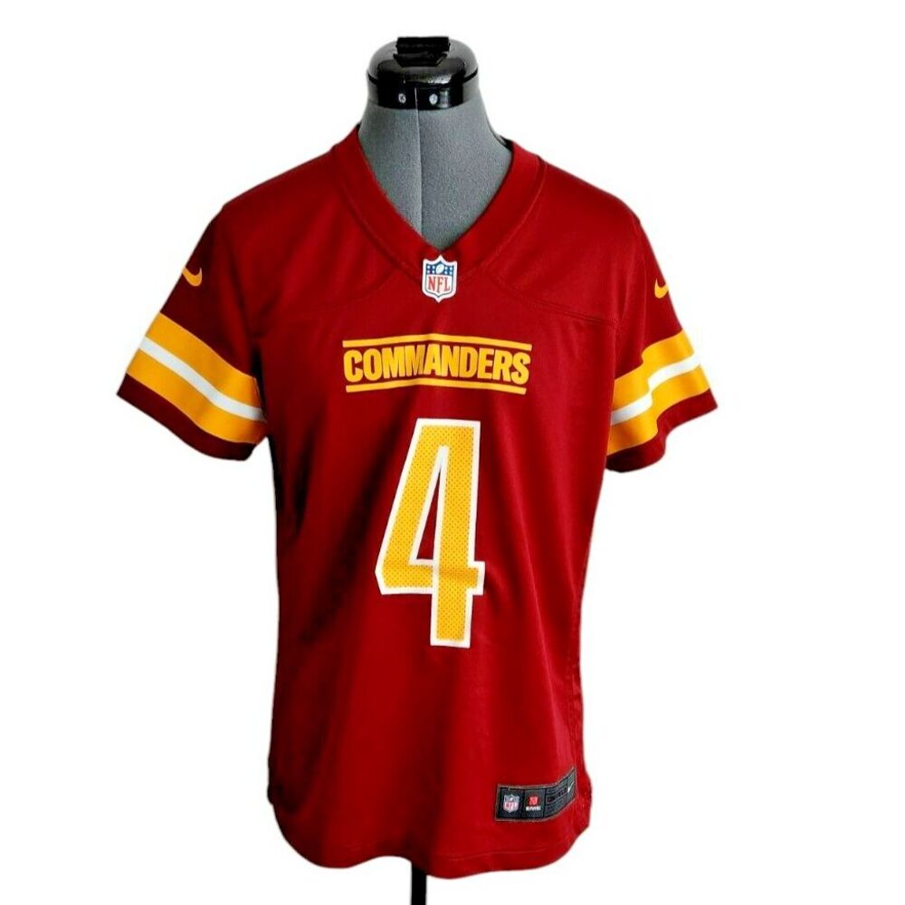Nike Kids Washington Commanders Taylor Heinicke 4 Jersey Burgundy Medium‎
